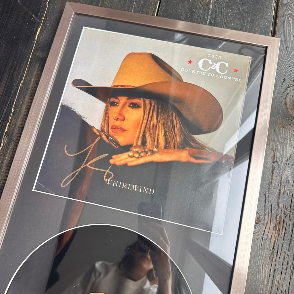 FRAMED Signed VINYL - Lainey Wilson | Whirlwind