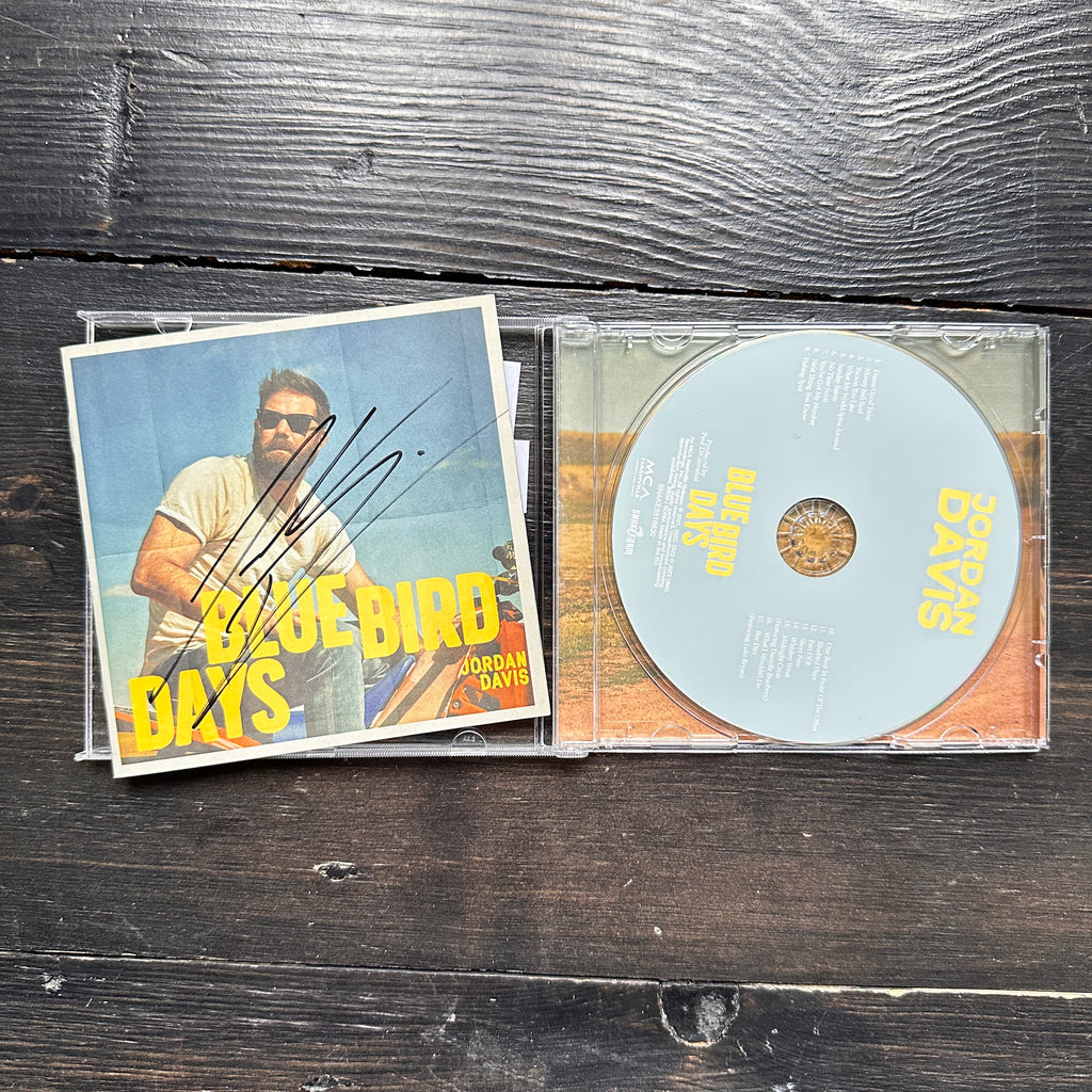 Jordan Davis | Bluebird Days - Signed CD