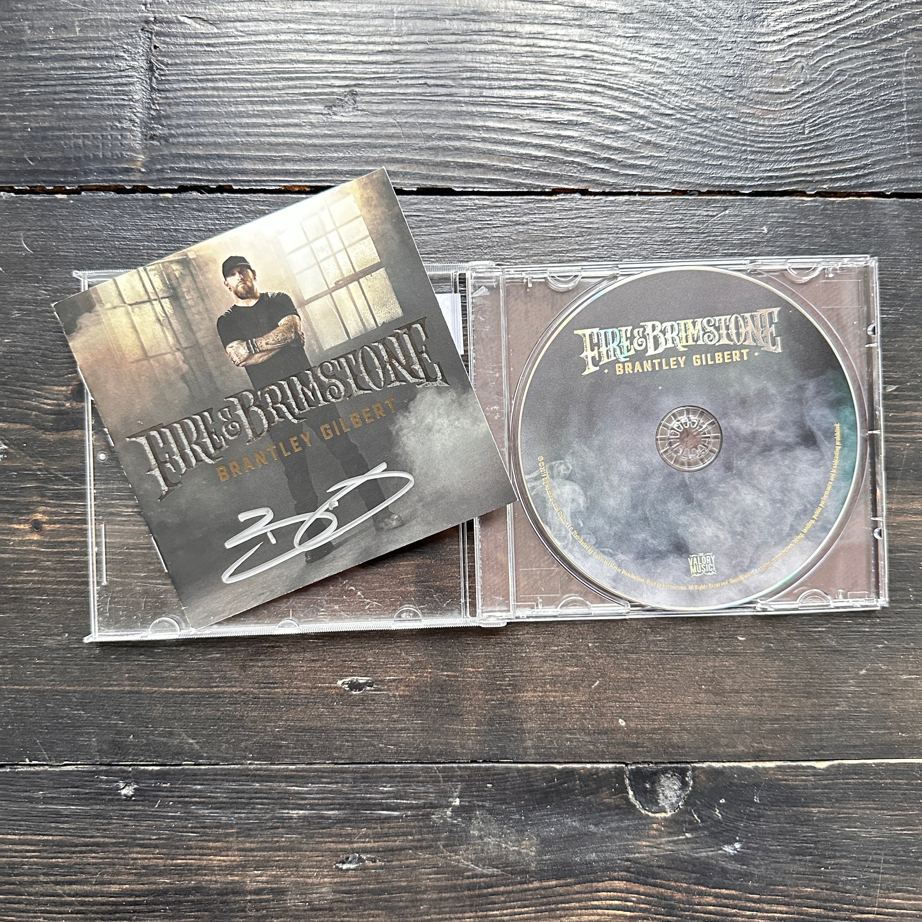 Brantley Gilbert | Fire & Brimstone - Signed CD