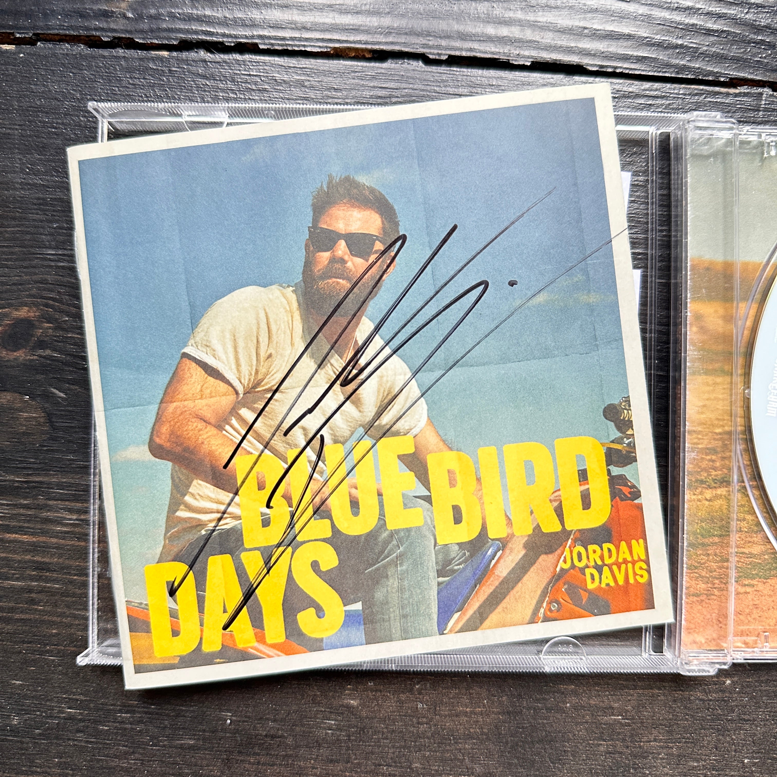 Jordan Davis | Bluebird Days - Signed CD