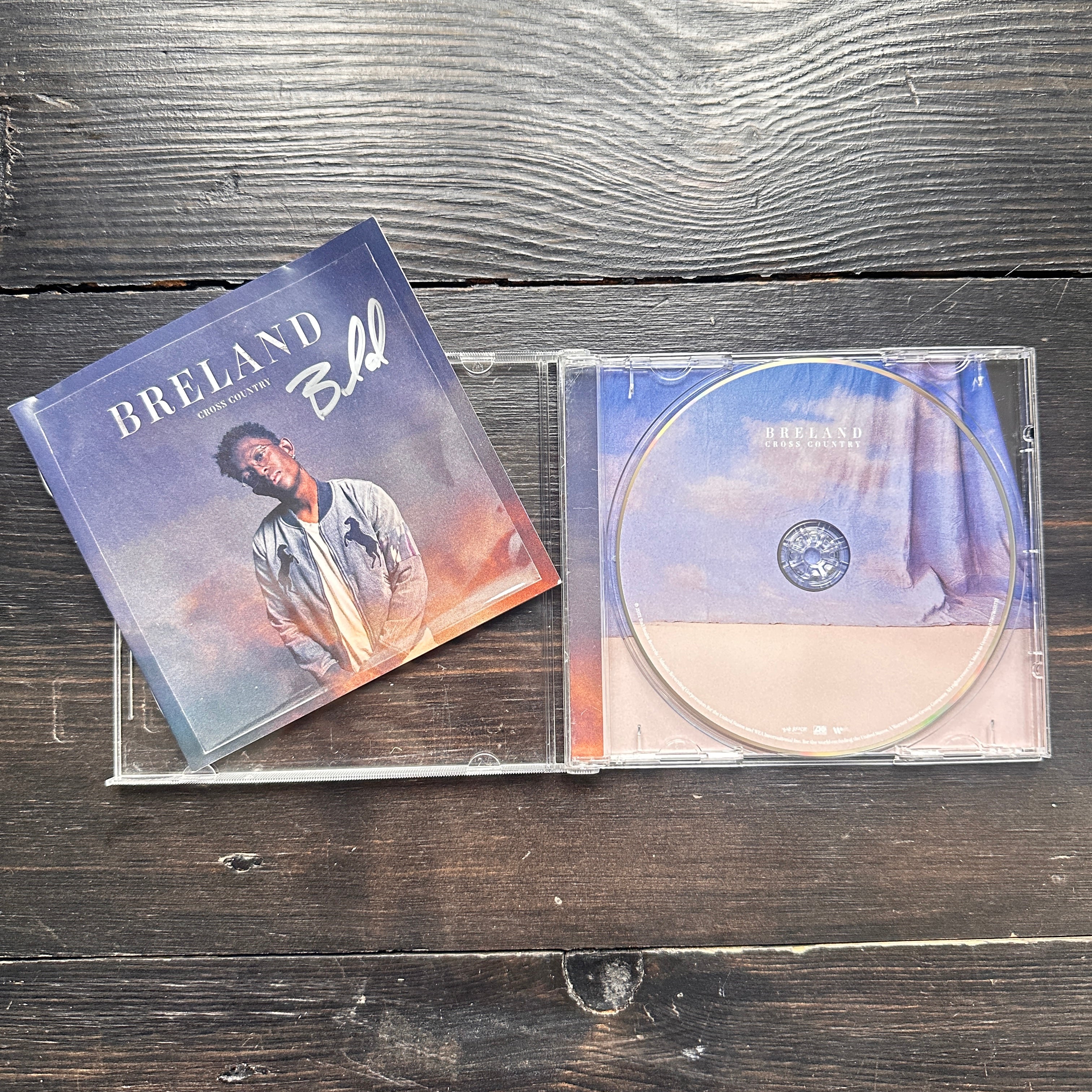 Breland | Cross Country - Signed CD