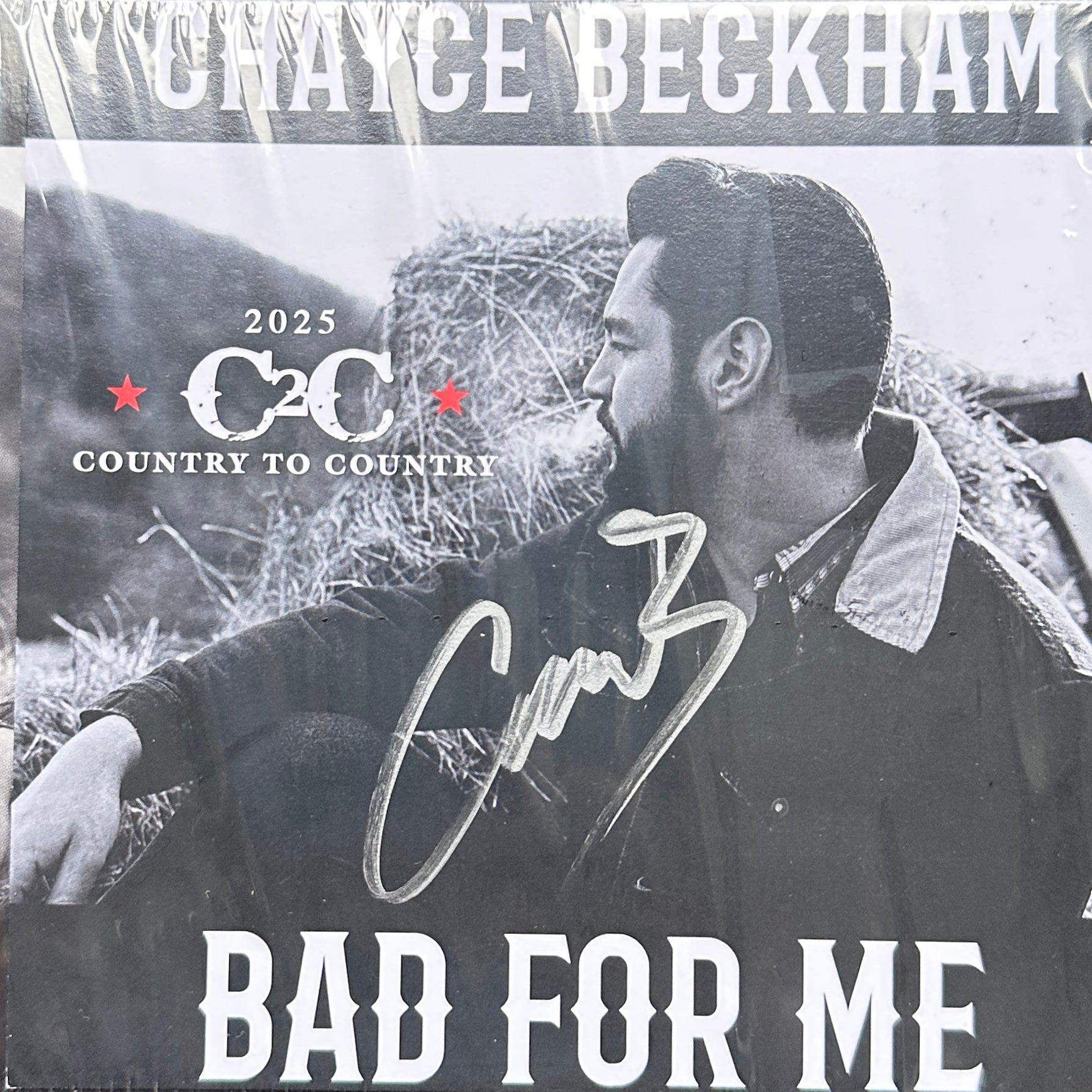 Chayce Beckham | Bad for Me - Signed CD