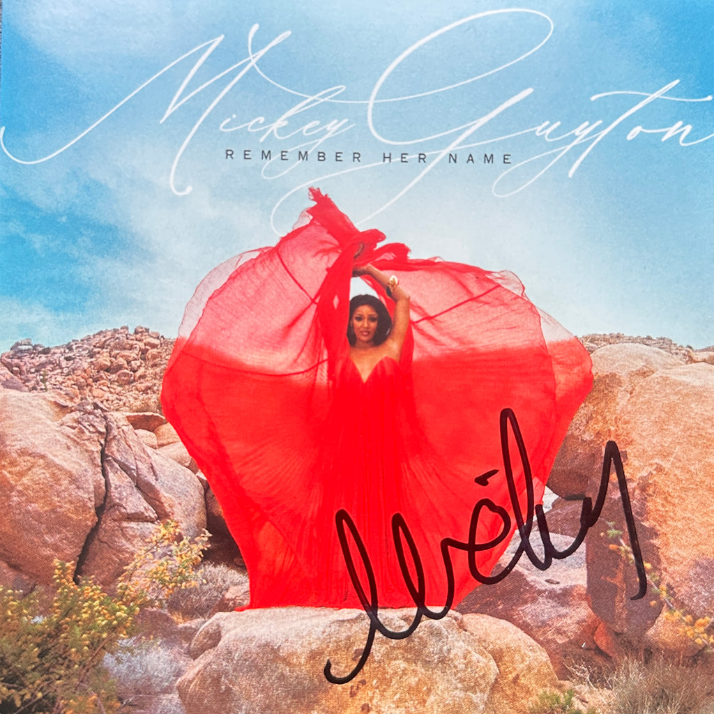 Mickey Guyton | Remember Her Name - Signed CD