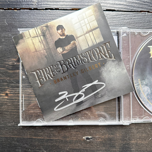 Brantley Gilbert | Fire & Brimstone - Signed CD