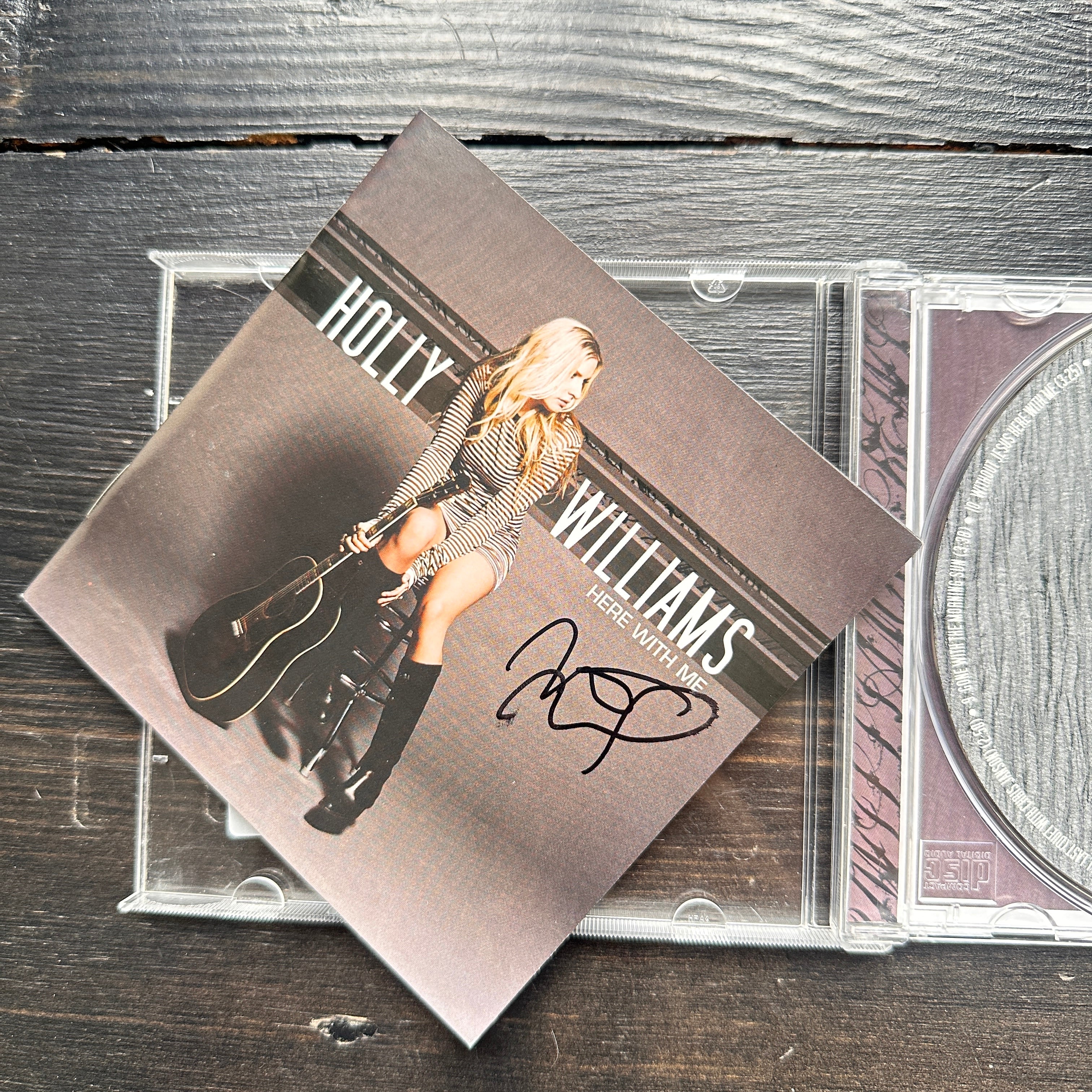 Holly Williams | Here With Me - Signed CD