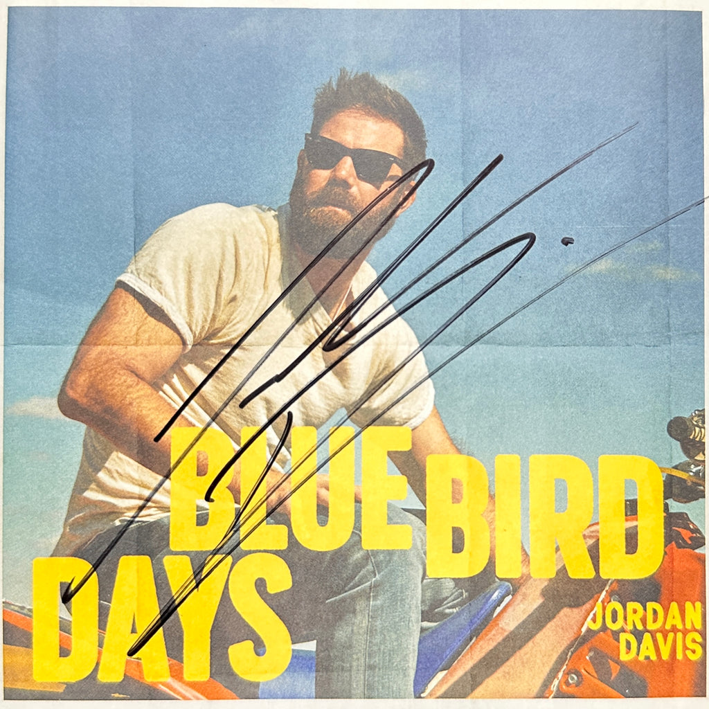 Jordan Davis | Bluebird Days - Signed CD