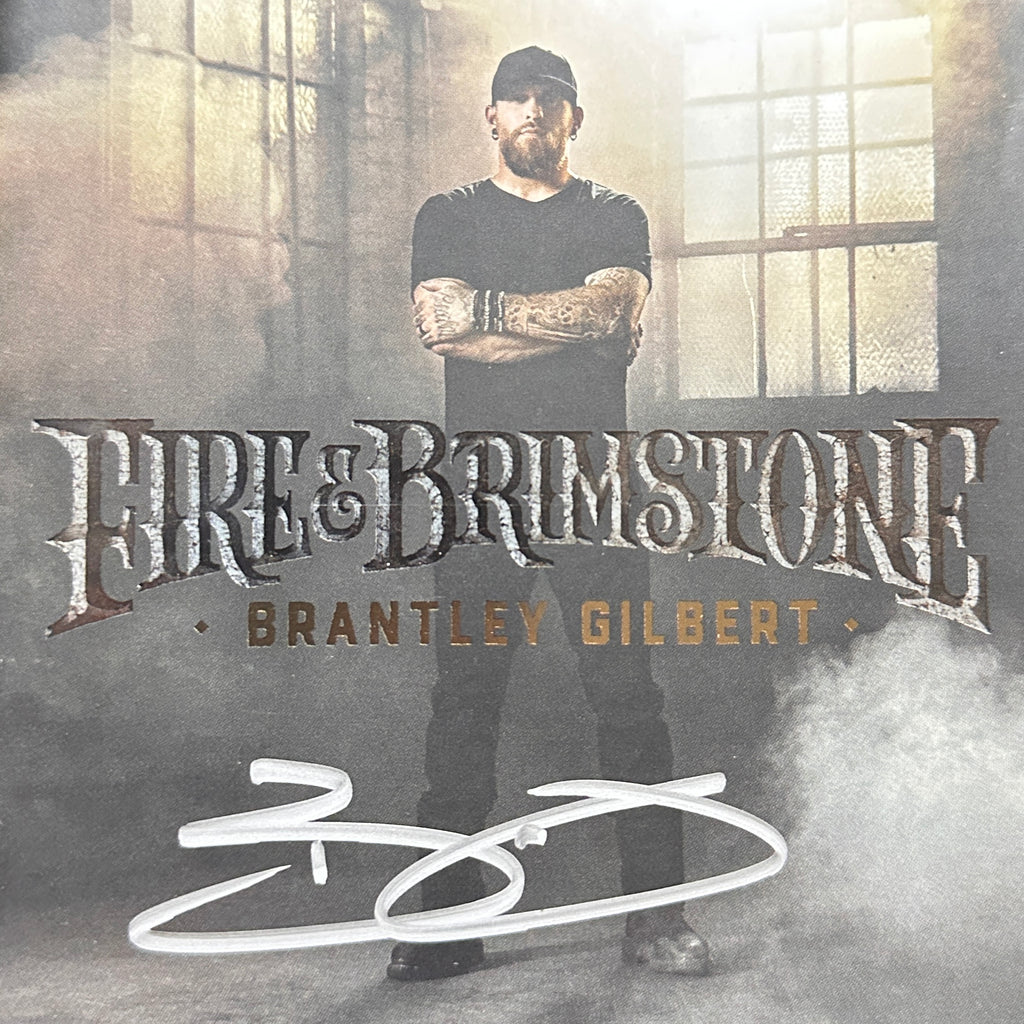 Brantley Gilbert | Fire & Brimstone - Signed CD