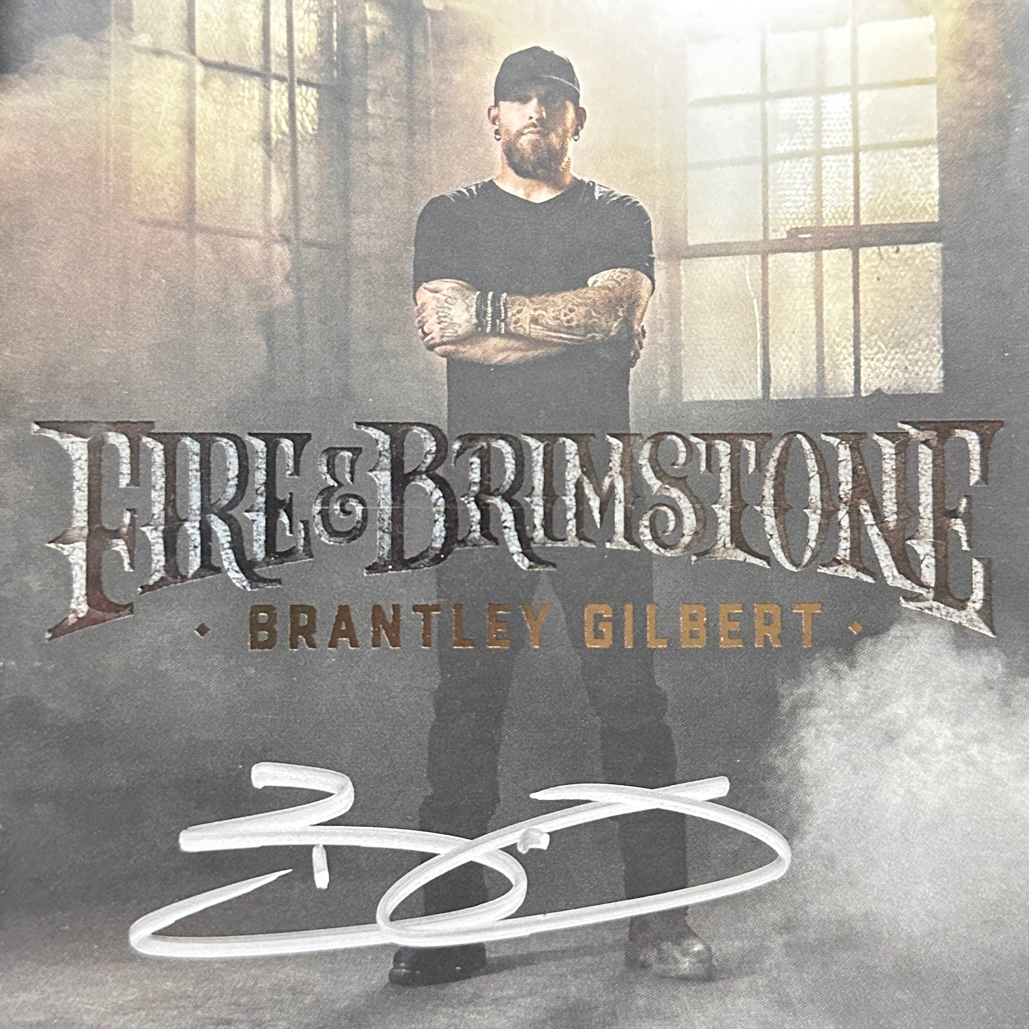 Brantley Gilbert | Fire & Brimstone - Signed CD