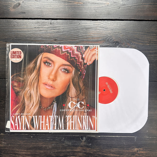 Lainey Wilson | Sayin’ What I’m Thinkin’  - Signed Vinyl