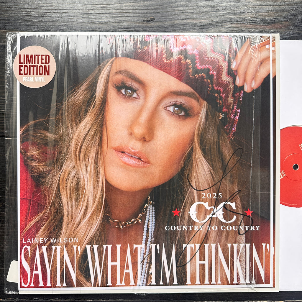 Lainey Wilson | Sayin’ What I’m Thinkin’  - Signed Vinyl