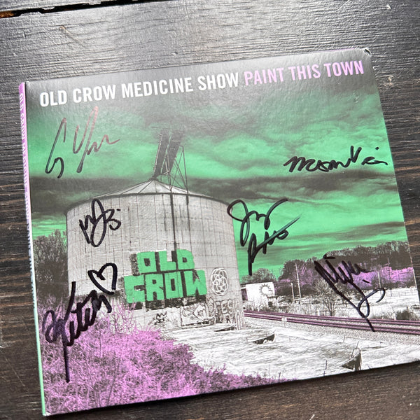 Old Crow Medicine Show | Paint This Town - Signed CD