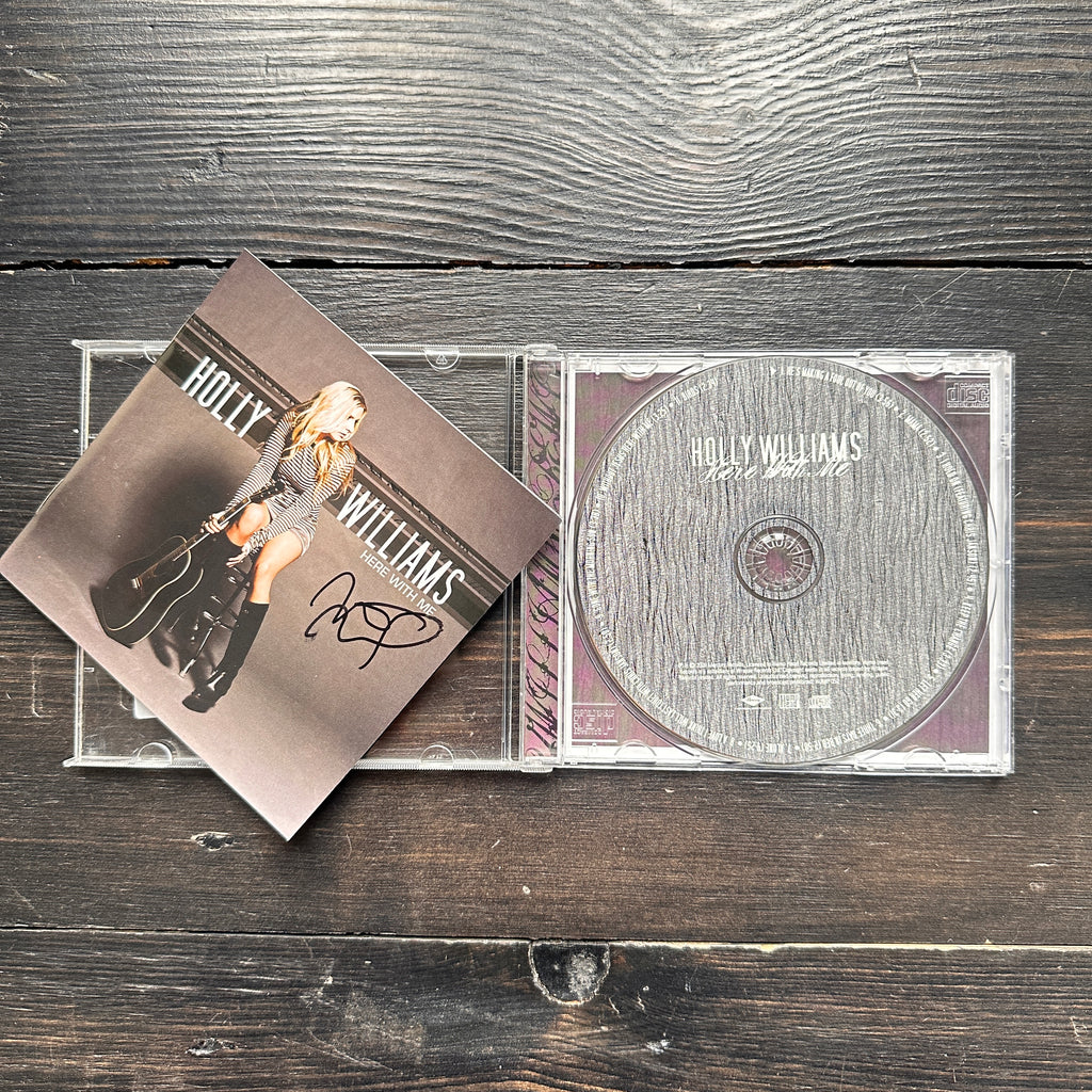 Holly Williams | Here With Me - Signed CD