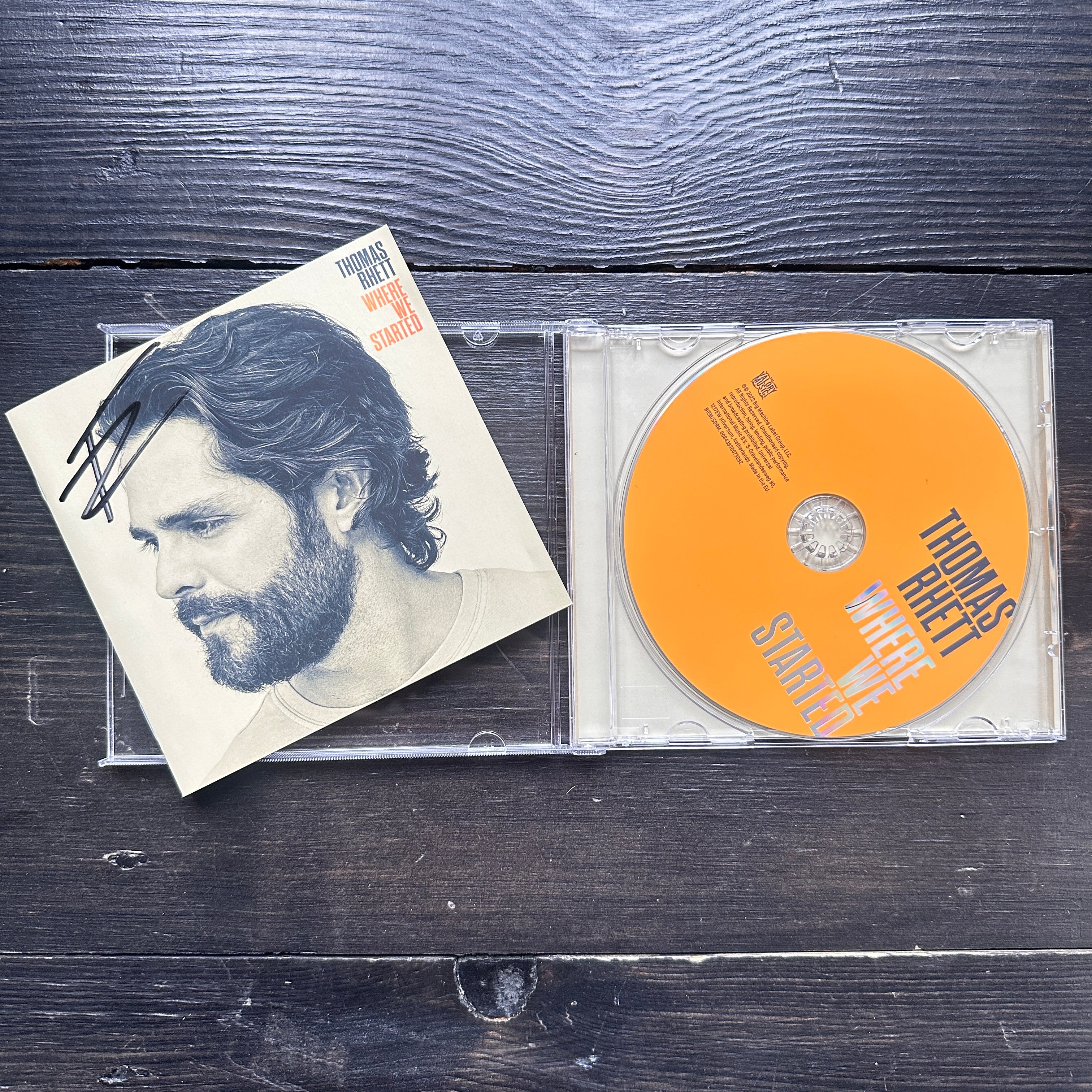 Thomas Rhett | Where We Started - Signed CD