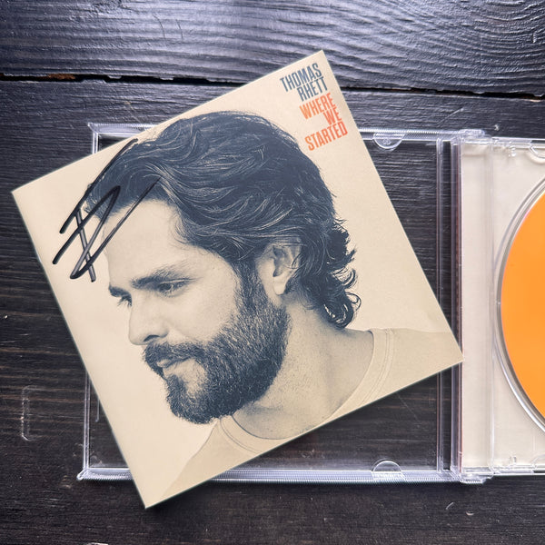 Thomas Rhett | Where We Started - Signed CD