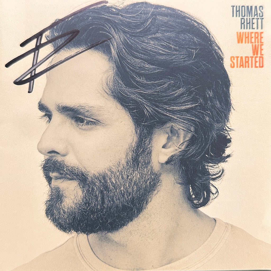 Thomas Rhett | Where We Started - Signed CD