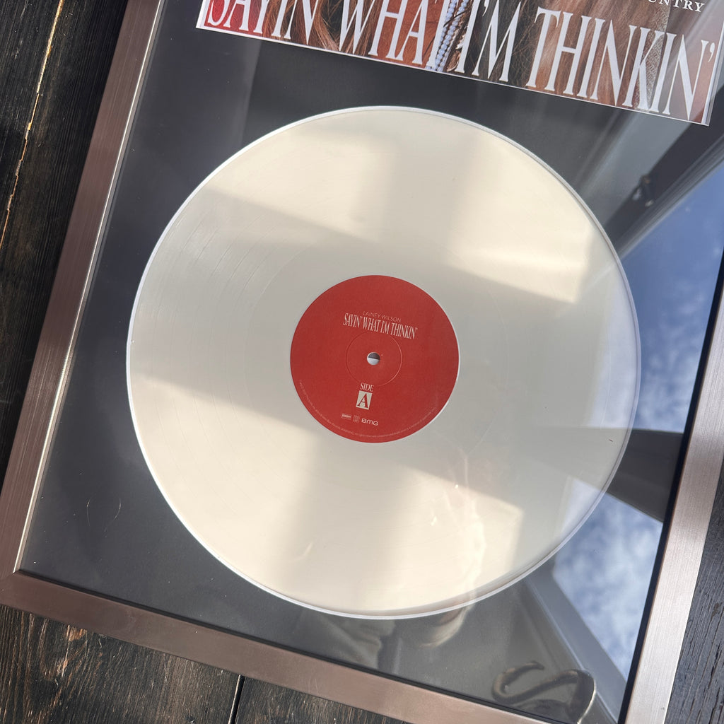FRAMED Signed VINYL - Lainey Wilson | Sayin’ What I’m Thinkin’