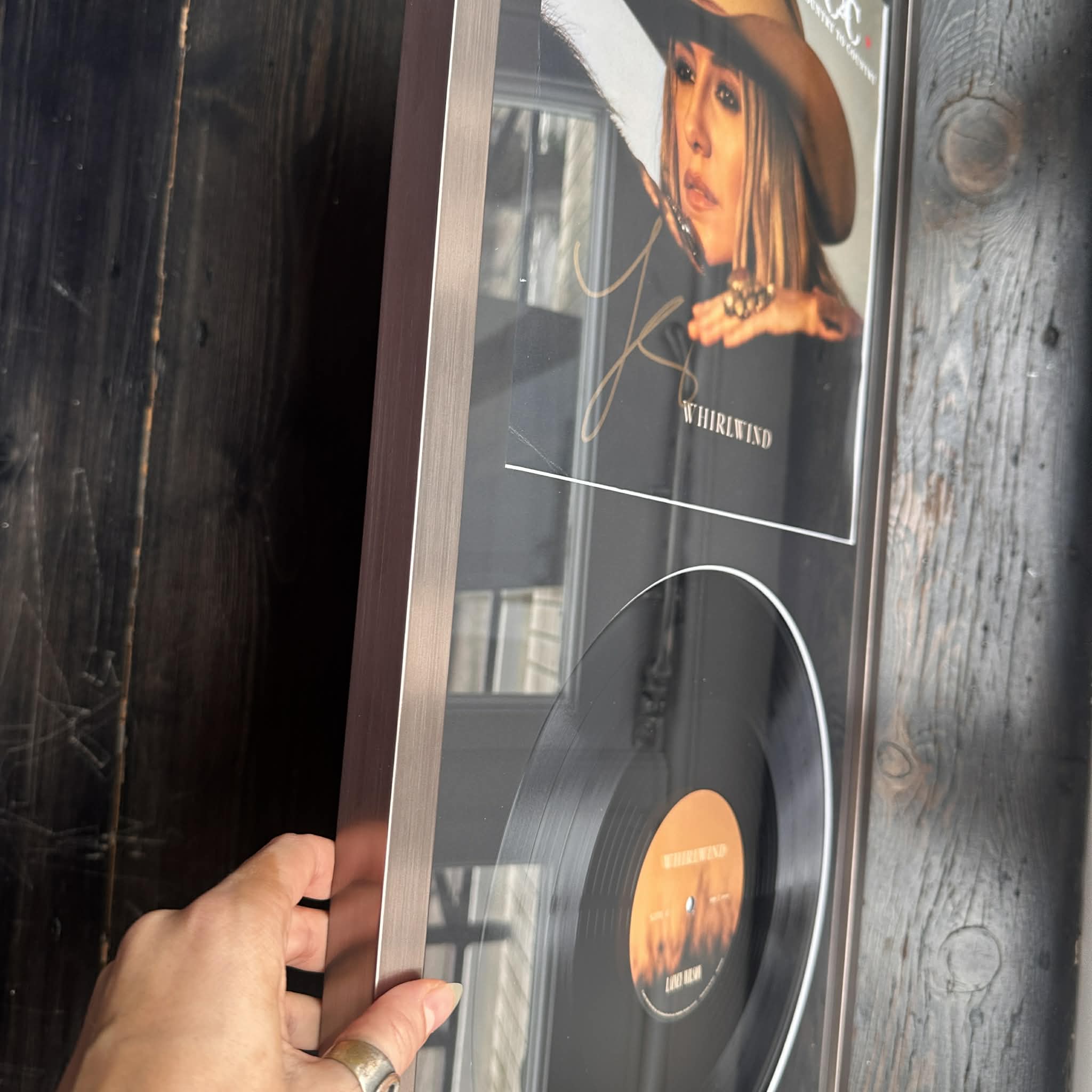 FRAMED Signed VINYL - Lainey Wilson | Whirlwind